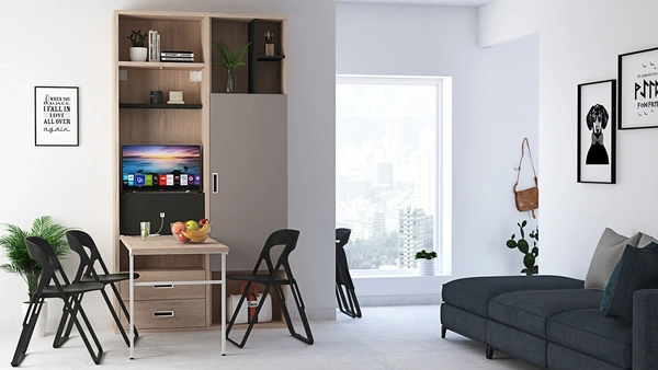 mueble salón multifuncional