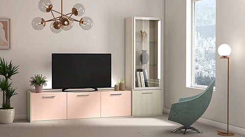 Mueble TV 180 cm con Cajones